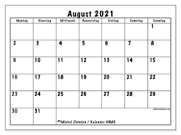 A collection of the top 42 2021 calendar. Kalender August 2021 Montag Sonntag Michel Zbinden De