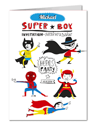 Carte Invitation Anniversaire Enfant Petits Super Heros Invitation Anniversaire Carte Invitation Anniversaire Cartes Invitation Anniversaire Enfant