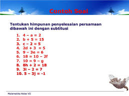 Contoh soal persamaan linear satu variabel kelas 10 sma. Download Contoh Soal Plsv Dan Jawabannya Lengkap Dikdasmen