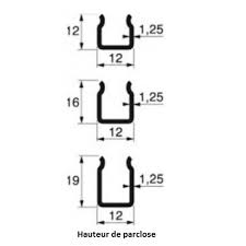 Parclose a clipser noir / attache de pareclose 20 la centrale pro : Vis De Parclose Accessoire Pour Parclose Lyon La Quincaillerie