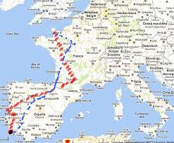 Avion moins cher = voyage pas cher ! Carte Routiere France Espagne Tout Degorgement