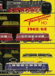 1962 63 Fleischmann Catalogue Modellbahn Modelleisenbahn Eisenbahn