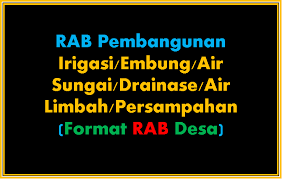 Check spelling or type a new query. Rab Pembangunan Irigasi Embung Air Sungai Drainase Air Limbah Persampahan Format Rab Desa Format Administrasi Desa