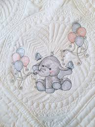 For you an instant download able pdf file of this vintage hand embroidery/quilt pattern my designs are all out of print and hard to find. Embroidered Baby Blanket Personalized Blanket Birth Announcement Baby Elephant Monogrammed Baby Shower Gift Baby Gift Subway Style Embroidered Baby Blankets Monogrammed Baby Quilt Monogram Baby Blanket
