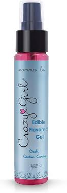 Simply lift hair and spray directly on your head after you shampoo, towel dry, or spray it in after you blow your hair dry, either way your hair is fragrant all day. Buy Water Based Cotton Candy Flavored Oral Edible Personal Lubricant By Crazy Girl 2 2 Ounce Sex Lube For Men Women And Couples Online In Turkey B006973reo