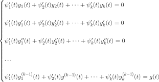 Il termine omogeneo fu applicato per la prima volta alle equazioni differenziali da johann bernoulli nella sezione 9 del suo articolo del 1726 de integraionibus. Equazioni Differenziali Di Ordine Superiore Al Secondo Non Omogenee