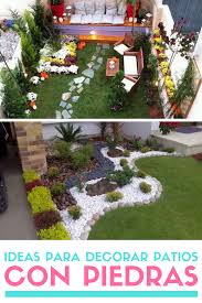 Ideas Para Decorar Patios Con Poco Dinero Decoracion Low Cost Jardin Con Piedras Decorar Jardin Con Piedras Patio Con Piedras