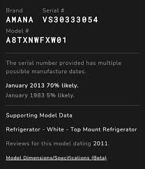 Image result for White 1983 Amana