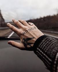 Love Love Love The Simple Neat Look Of This Stealing This Concept Hand Tattoos Hand Tattoos For Guys Small Hand Tattoos