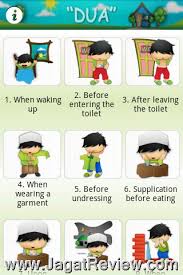 Contoh do a sebelum makan dan do a sebelum tidur dalam bahasa inggris beserta arti hallo sahabat sbi pada kesempatan kali ini kita akan membahas do a ya. Review Android App Muslim Kids Kumpulan Doa Sehari Hari Jagat Review