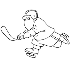 Free, printable coloring pages for adults that are not only fun but extremely relaxing. Hockey Player Coloring Page Free Printable Coloring Pages For Kids
