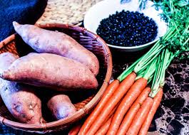 Black Beans For Baby Food Black Beans Sweet Potato Carrots And Raisin Puree The Caribbean Hut Recipe Baby Food Recipes Baby Puree Recipes Baby First Foods