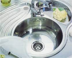 Drain opening fits all us standard garbage disposal unit (not included). Small Round Kitchen Sink And Drainer Homedecor Round Kitchen Sink Small Kitchen Sink Corner Sink