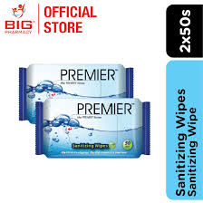 But did you know premier doesn't only make tissues? Premier Sanitizing Wipes 50s X 2 Big Pharmacy