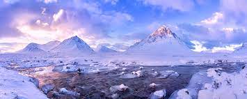 Icy Mountain Scenery Hd Wallpaper Wallpaper Flare