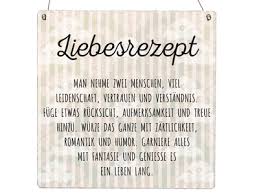 Hochwertig geprägte fertige schilder für verschiedene anlässe wie hinweisschilder unsere vorgefertigten schilder sind lagerwaren, die bereits geprägt sind und direkt versendet werden. Xl Vintage Shabby Schild Dekoschild Liebesrezept Holzschild Geschenki 14 99