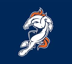 I added a stem that will fit in the hole for the logo in teaching tech's virtual 3d model of the denver broncos nfl logo in an oval, created using blender; What Do You Call The Broncos Logo With The Full Horse Body I Want To Buy Some Gear With It But It Defies Most Search Functions And Description Denverbroncos