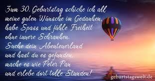 ᐅ Sprüche Zum 30 Geburtstag Herzliche Und Lustige Glückwünsche