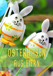 Osterhasen Basteln Hase Aus Dem Ei Osterhasen Basteln Ostern Basteln Holz Ostern