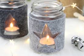 Diy idea of jute wicker basket jute idea. Diy Weihnachtliche Windlichter Aus Filz Einfach Und Schnell Selbermachen