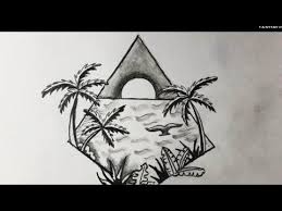 Sunset drawing easy pencil drawings sketches scenery sunsets sketch landscape paintings tutorial cool drawingpencilwiki sketching beginners galleryneed getdrawings watercolor disimpan. How To Draw Easy Pencil Sketch Scenery Step By Step Sunset Beach Nature Scenery For Beginners You Sunset Drawing Easy Nature Sketches Pencil Beach Drawing