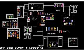 The Layout Of My Own Fnaf Map By Cgraves09 Fnaf Fnaf Wallpapers Fnaf Drawings