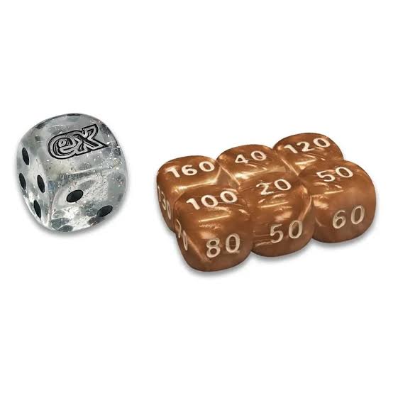 Dados Marrones - Cajita sellada.
