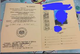 International driver's license (international driving permit) basics. Malaysian International Driving License 019 Blank Drivers License Template State Id Templates Pdf Driving In Malaysia With Foreign License Is Fine If It Is In The Roman Alphabet Such