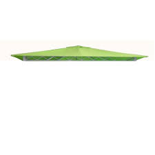 Toile De Toit Tonnelle Prado 3 X 3m Vert Anis Tonnelle Parasol Tonnelle Store Voile Jardin Exterieur