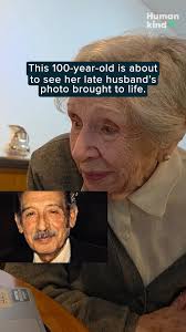 Her grandson used AI to bring her late husband back to life—just long  enough to say 'I love you' again. 💔 #humankind