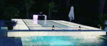 1 september at 07:54 ·. Dance Floor Over Pool Nj Lounge Decor