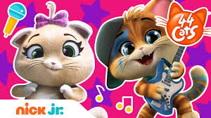 My niece loves the plush toy. 44 Cats Happiness Concert W Lampo Pilou Milady Meatball Sing Along Nick Jr Youtube