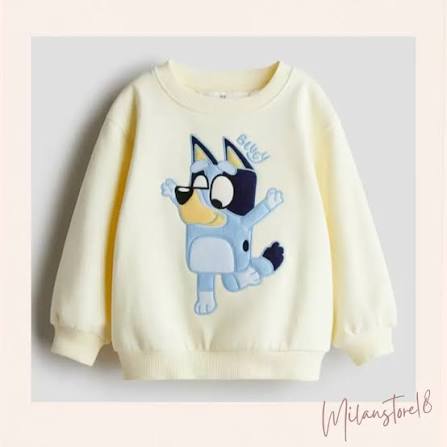 Sudadera Bluey Blanca