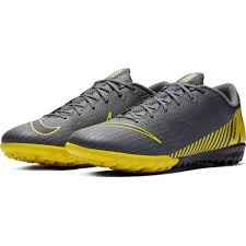 Nike Mercurial Vapor X 12 Academy Tf M Ah7384 070 Football Shoes Grey Black Football Shoes Soccer Shoe Football Boots