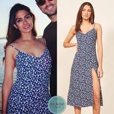 Emeraude Wore The Reformation Crimini Dress 128 On The Set Of Loveinthesun Clickable Links Can Be Found On Tumblr Link How To Wear Dresses Fashion