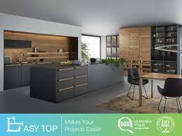 Maybe you would like to learn more about one of these? China Easy Top Modern Style New Design Mdf Melamine Grey Kitchen Cupboard With Quartz Stone China Kitchen Cabinets Kitchen Furniture