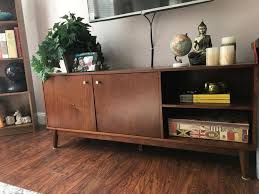 Amherst Mid Century Modern Tv Stand Brown Project 62 In 2020 Mid Century Modern Tv Stand Tv Stand Brown Modern Tv Stand