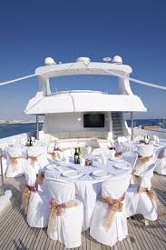 Romantic Yacht Weddings Will Always Be A Good Idea Yacht Wedding Reception Boat Wedding Yacht Wedding