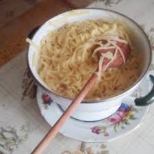 Polish Kluski Fresh Homemade Noodles Recipe Homemade Noodles Noodle Recipes Homemade Homemade