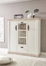 Home Affaire Highboard Florenz Im Romantischen Landhaus Look Breite 140 Cm Online Kaufen Highboard Romantisches Landhaus Und Vintage Mobel Weiss
