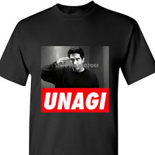 T Shirt Casual Man Tees Friends Tv Show Unagi Joey Ross Rachel Nice Awesome T Shirt Best Birthday Gift Coat Clothes Tops