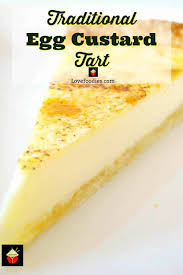 The four types of eggs used in baking are whole eggs, egg yolks, egg whites, and meringue. Traditional Egg Custard Tart With A Homemade Pastry And A Silky Filling