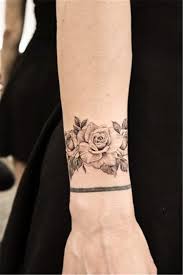 Best feather bracelet tattoo on wrist ideas for guys. 50 Meaningful Wrist Bracelet Floral Tattoo Designs You Would Love To Have Cute Hostess For Modern Women