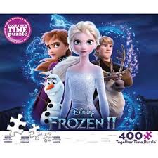 Large for kids, medium for everyone, and small for the adults. Ceaco Together Time Disney Frozen 2 400 Piece Jigsaw Puzzle Walmart Com Walmart Com