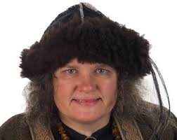 Black Historical Leather Hat With Horse Tail, Hand Sewn, Larp, Medieval,  Sca, Unisex Hat, Headdress Viking, Mongol, Slavic, Viking Clothing