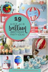Transportation incorporated into the room, fluffy clouds. 19 Hot Air Balloon Party Ideas And Decorations Spaceships And Laser Beams
