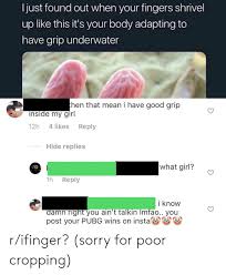 He did well despite his withered arm; Just Found Out When Your Fingers Shrivel Up Like This It S Your Body Adapting To Have Grip Underwater Then That Meani Have Good Grip Inside My Girl 12h 4 Likes Reply Hide
