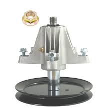 Amazon.com : q&p 918-04865 46 Deck Spindle Assembly Bracket Replace MTD 918-04865A  618-04636 918-04636 618-04636A 918-04636A with Mounting Bolt 6 Point Star  Shaft Pulley OD 6-12 : Patio, Lawn & Garden