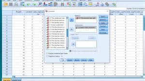 spss stacked bar chart via crosstabs