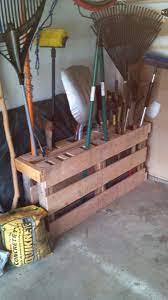 We did not find results for: Two Small Pallets Scrap 2x4 S And Here You Have A Garden Tool Rack Garden Tool Rack Tool Storage Diy Garden Tool Storage